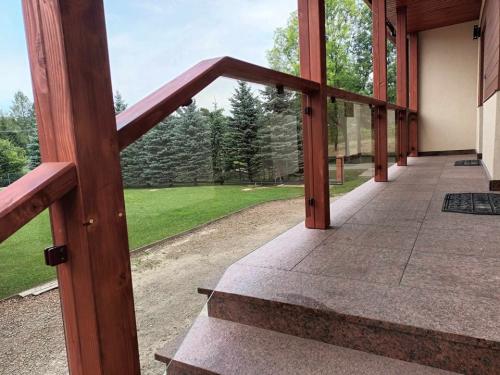 balustrady szklane